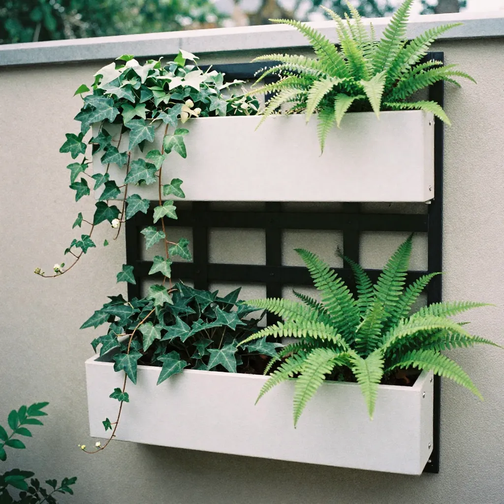 Verticale plantenstructuur